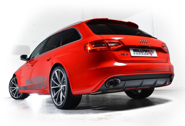 Audi RS4 v8 Milltek